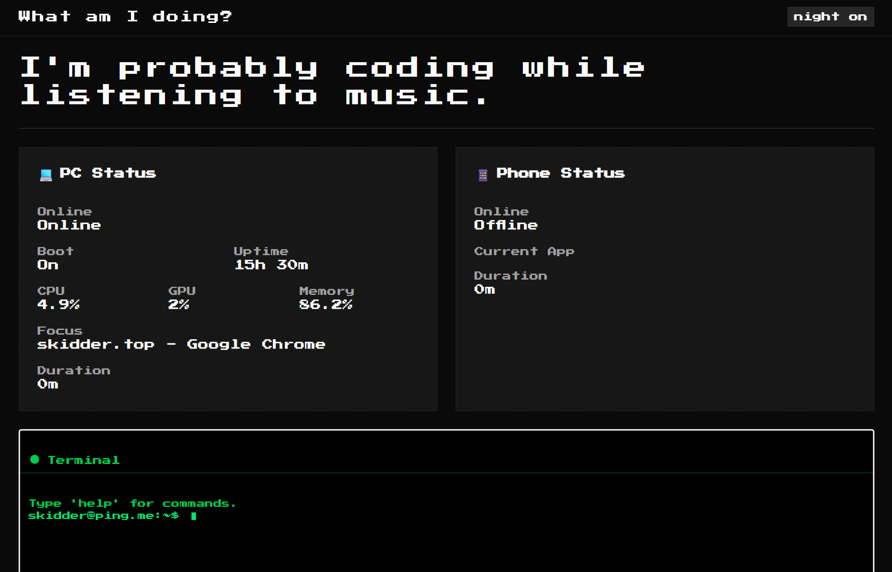 VibeCoding - ping.me